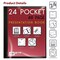 Better Office Products Presentation Book W/Clear Frt Pocket, 24 Pockets, Black, 8.5in. x 11in. Clear-Pockets 32020 - alternate 3